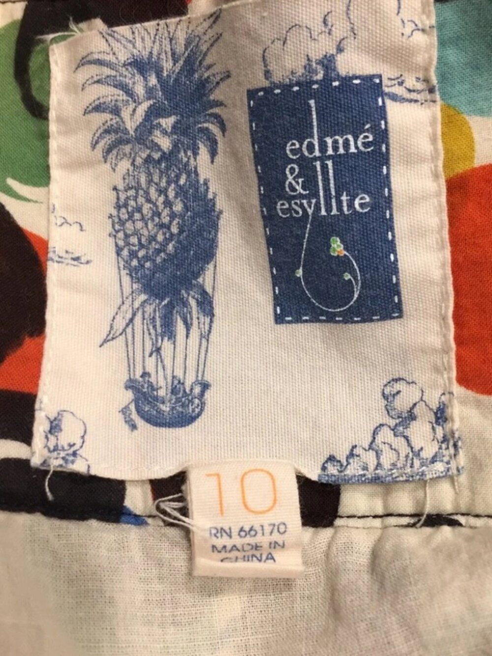 Edme & Esyllte 2008 Anthropologie bubble finger paints a-line skirt - Picture 12 of 12